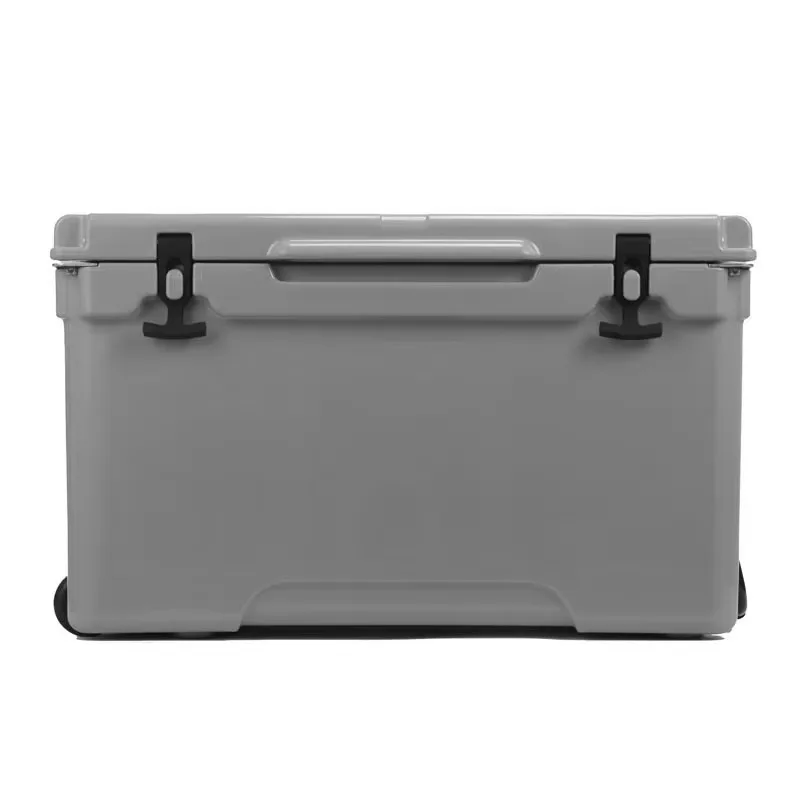 Large 75/78QT Thermal Food Grade Cooler Box Custom Logo Reusable Rotomolded Outdoor Fishing Wine Beverage 5-Day Ice Retention