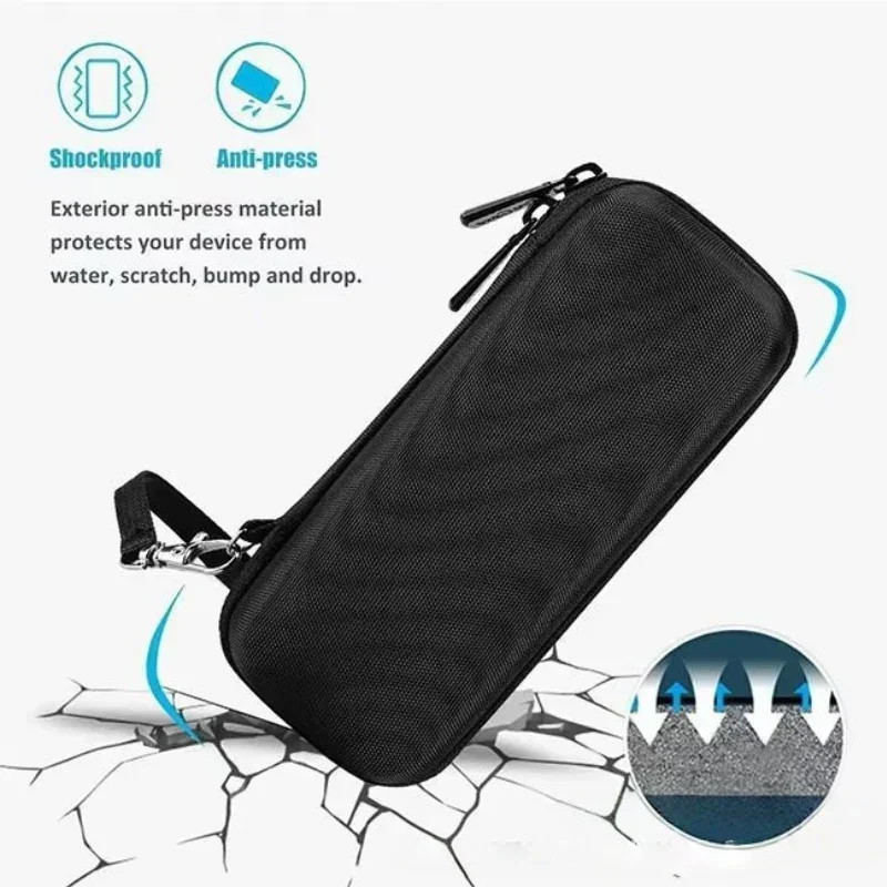 Portable Electric Shaver Tool Bag for Philips OneBlade, Shockproof EVA Storage Organizer Case for Trimmer & Charging Accessories