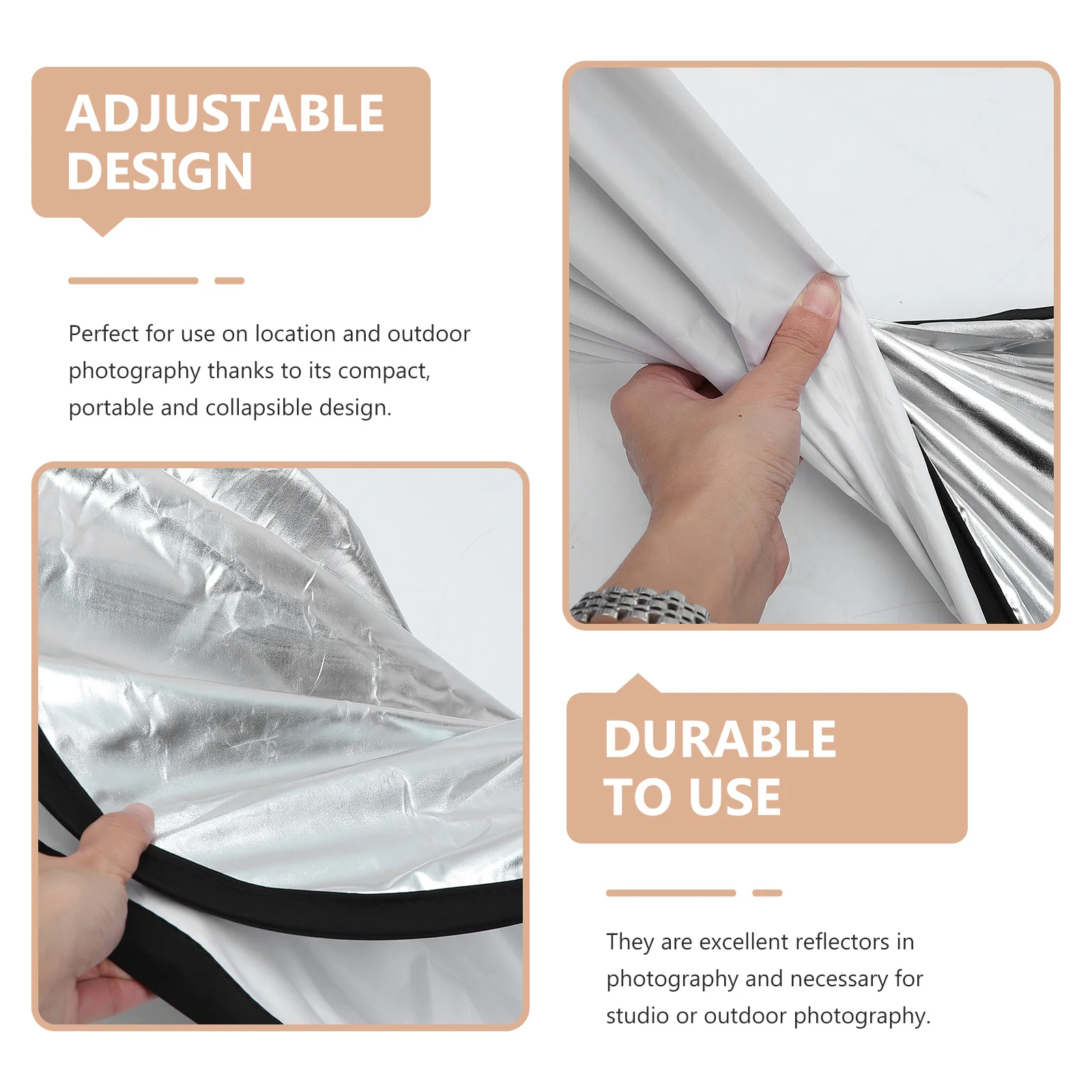 

Photography Reflector 5 In 1 Light Diffuser Panel For Outdoor Studio Shooting Portable Photo Reflectors Accessories