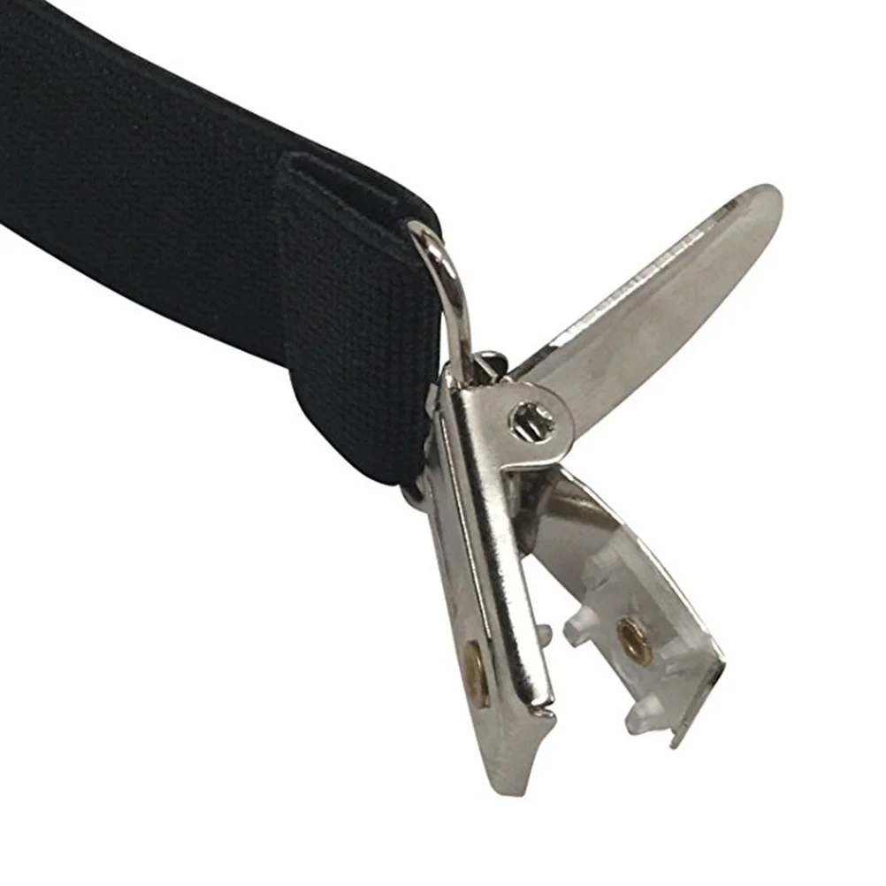 قابل للتعديل قميص الحمالات المضادة للتجاعيد عدم الانزلاق مقاطع دائم مطاطا Y الظهر تصميم شيك أنيق الإكسسوارات الرجال النساء كليب #4