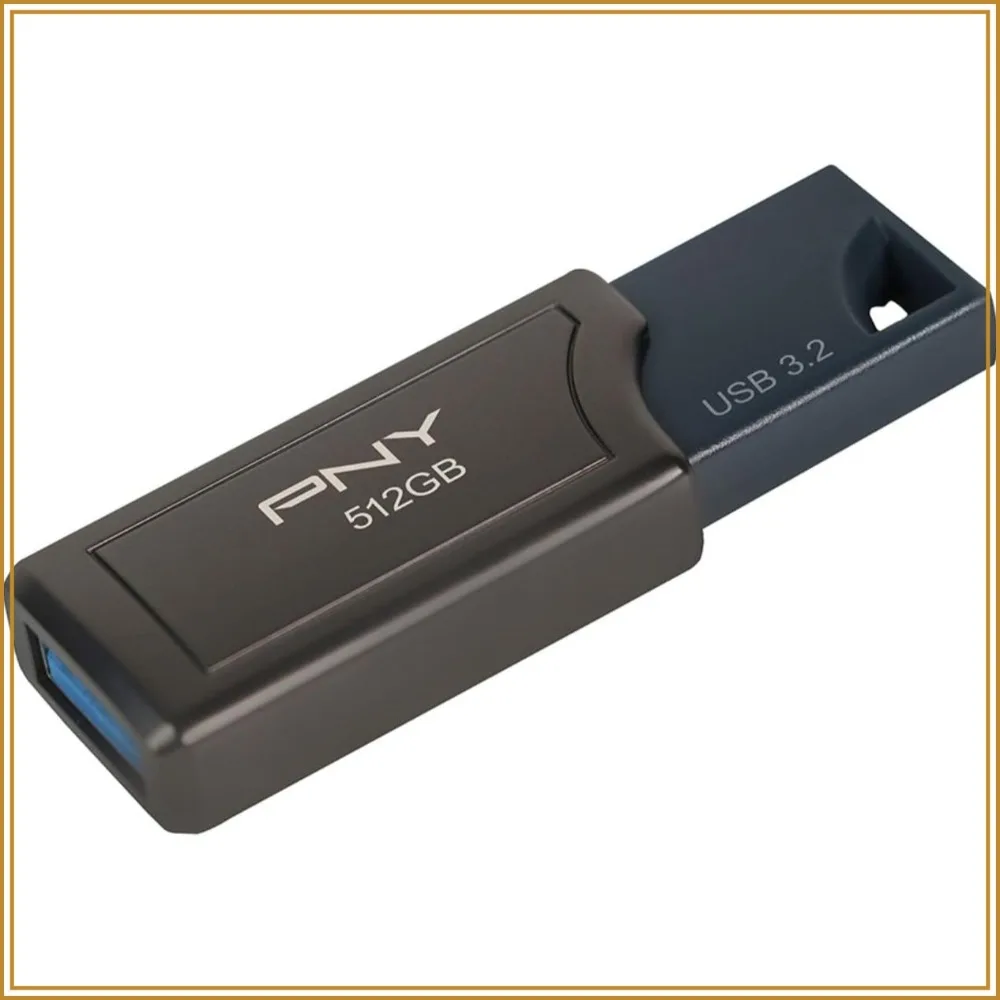 Флеш-накопитель USB 3.2 Gen 2 на 512 ГБ, скорость чтения 600 МБ/с, высокоскоростное хранилище