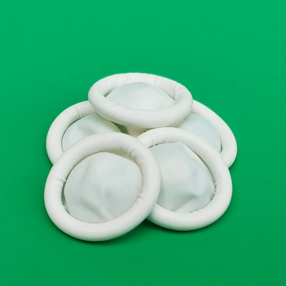 700pcs Disposable Finger Cots Latex Fingertip Protectors Medium Size For Nail Art Craft Repair Painting Work Safety Health Care view 5