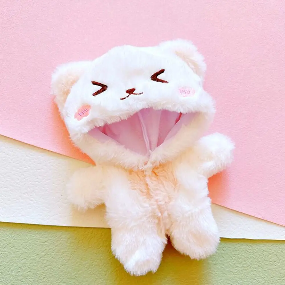 Cotton   Clothing 20CM  Clothes Cartoon Smiling Cat Staring Sheep One-piece Garment
