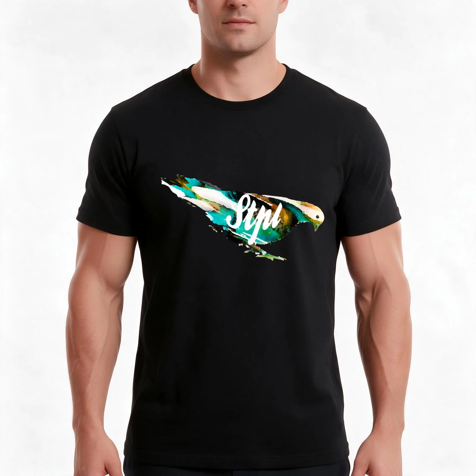 Staple Pigeon Colors T-Shirt Summer Casual Cotton Tee Oversized Streetwear Tops Vintage Graphic Print Loose Fit Short Sleeve
