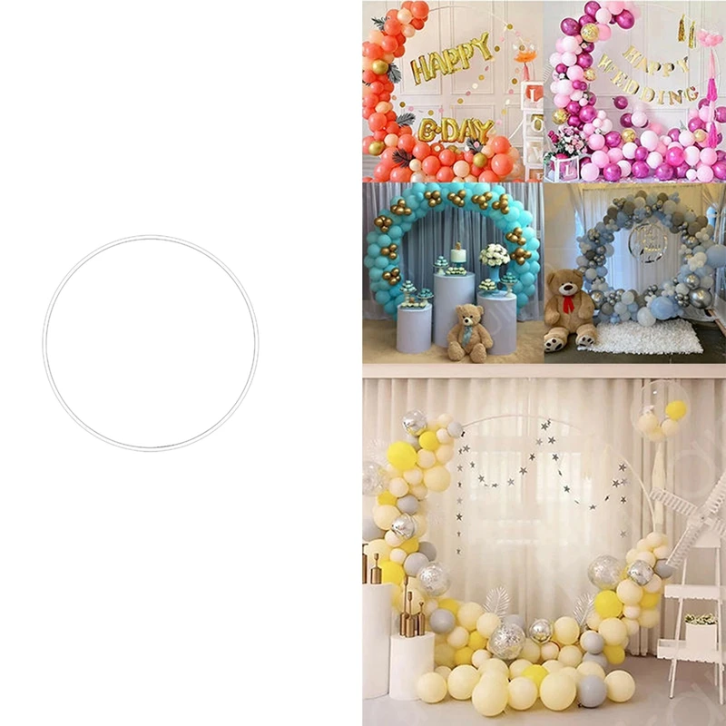 Large Balloon Arch Set Column Stand Base Frame Kit Wedding Birthday Party Decor