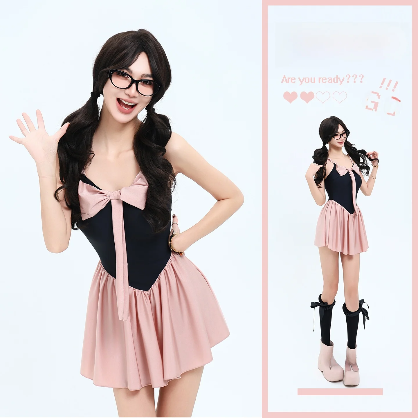 

Купальник Sweet Sle Color Blo Svel для женщин с завязками на талии, утягивающий, для горячих источников, для отпуска