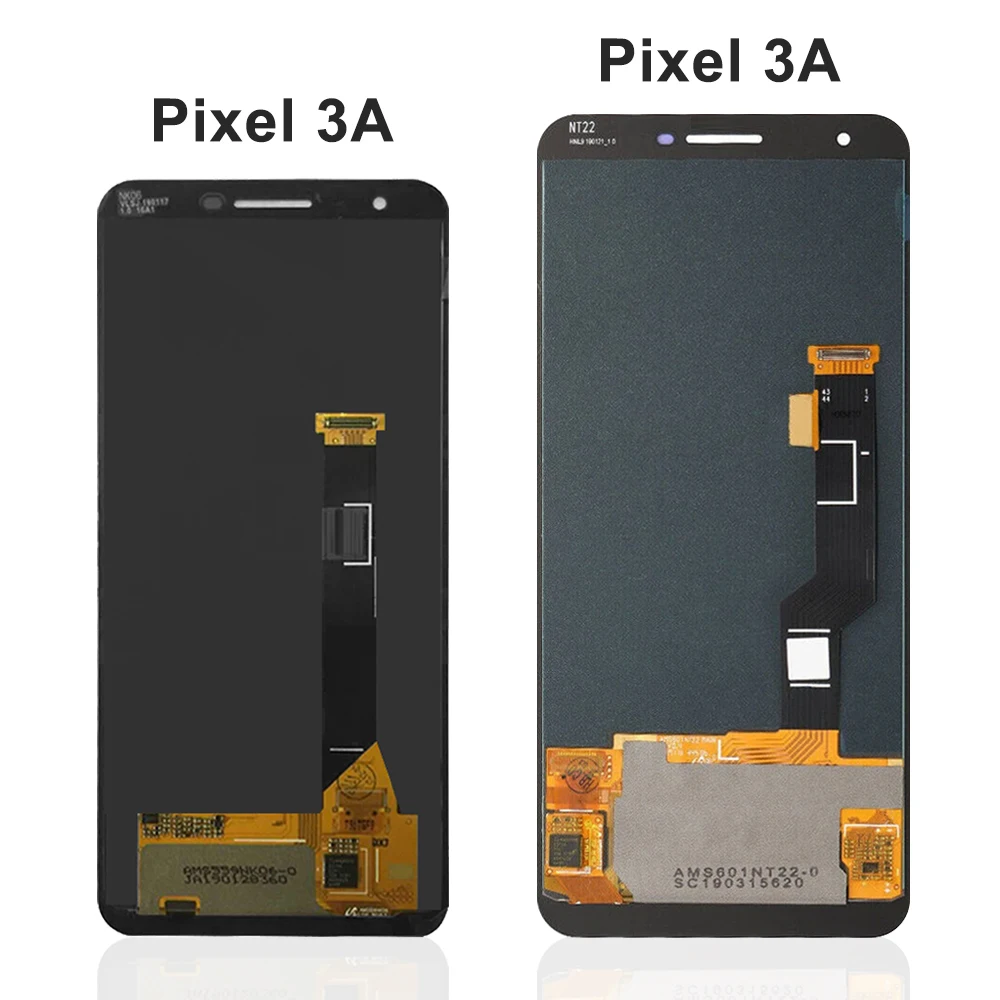 Super Amoled LCD For Google Pixel 3A XL 3AXL G020C LCD Display Screen+Touch Panel Digitizer For Google Pixel 3a G020A LCD