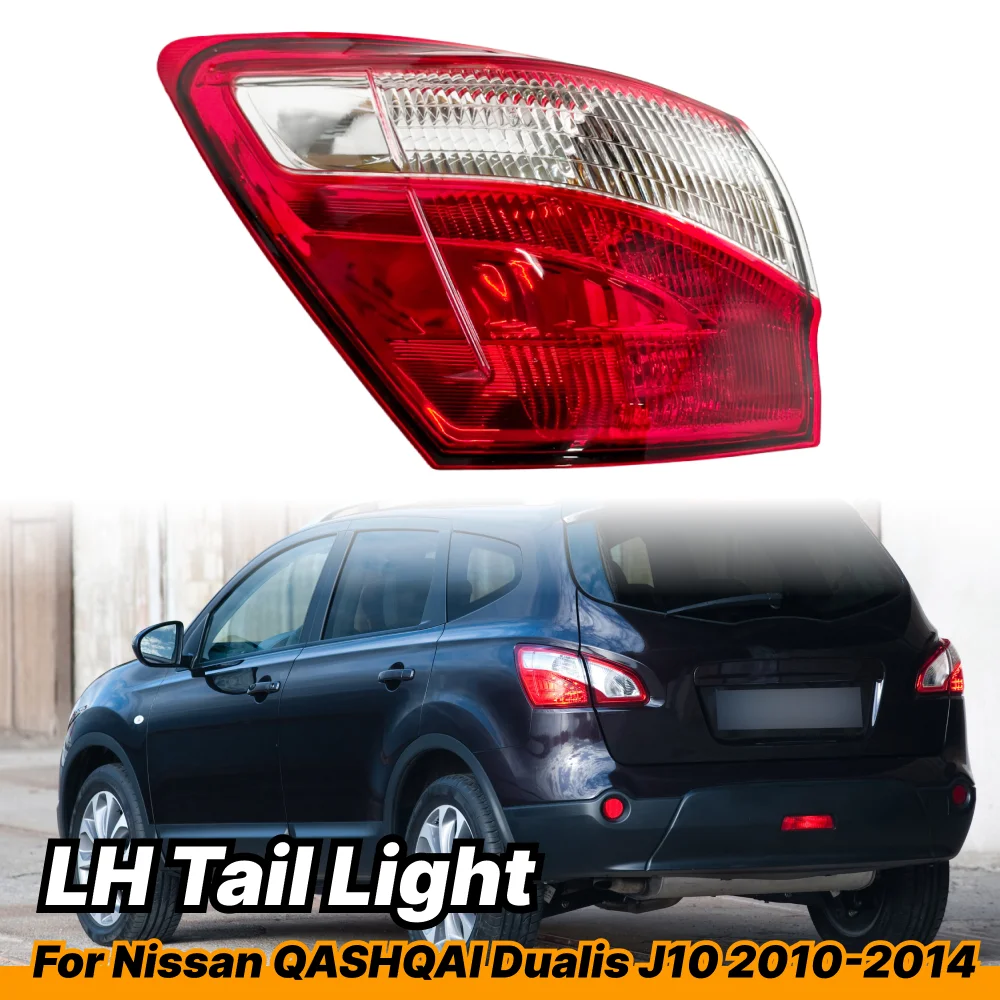 

1pcs Car Outer Rear Tail Light For Nissan Qashqai, Dualis J10 Facelift 2010 2011 2012 2013