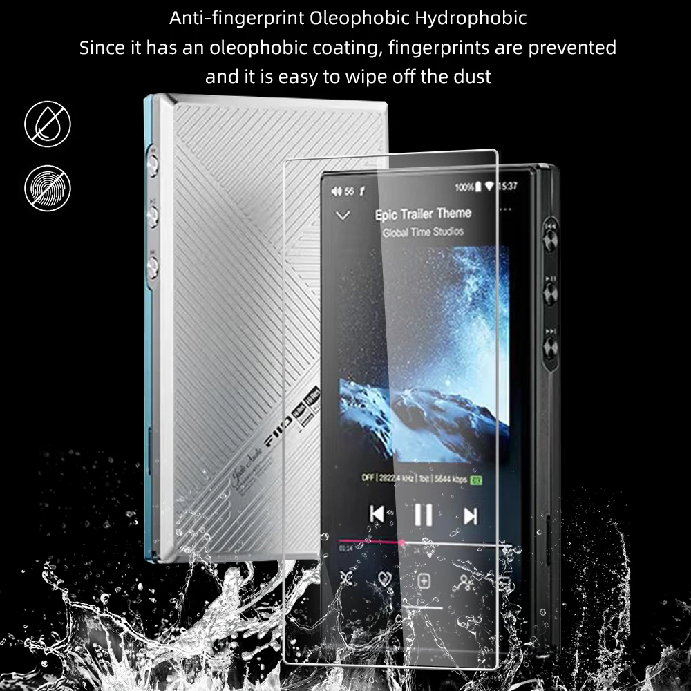 Защитная пленка из закаленного стекла премиум-класса с твердостью 9H, устойчивая к царапинам, защитная пленка для экрана FIIO JM21