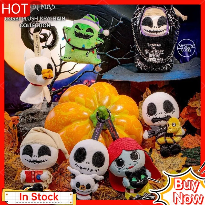 

Горячие игрушки на Хэллоуин, плюшевые куклы-сюрпризы, модная слепая коробка, игрушки для друзей, рождественские ночные крики, куклы Cosbi, подвесные украшения