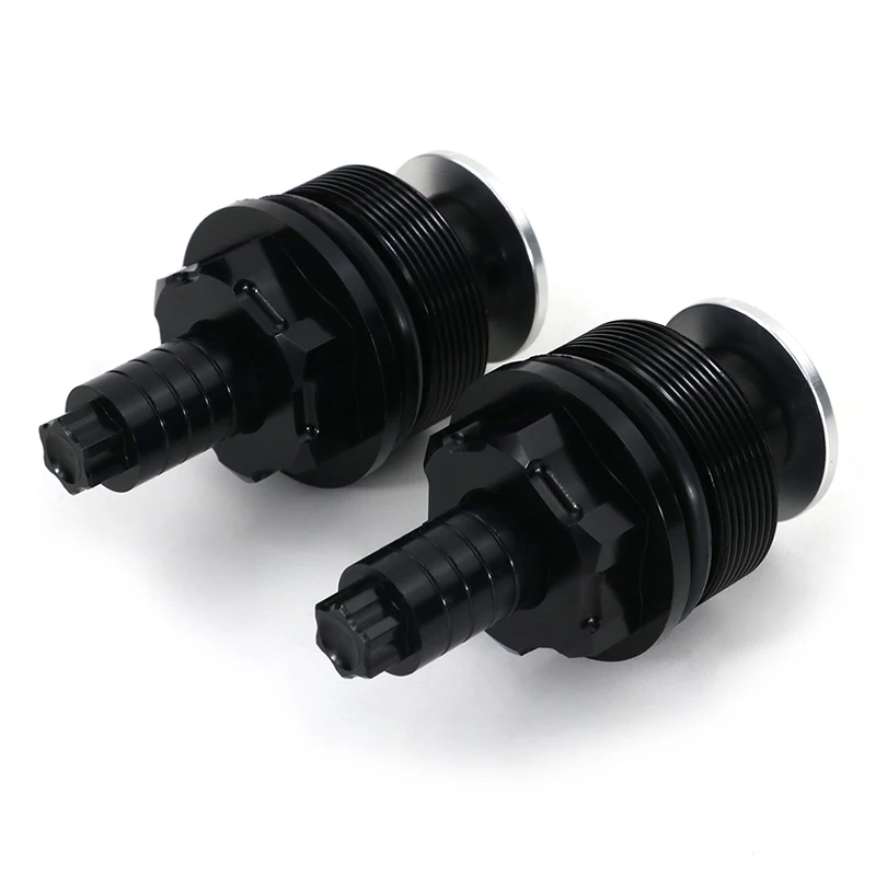 دراجة نارية 33 مللي متر شوكة التحميل المسبق الضباط البراغي كاب لياماها TW125 TW200 TW225 سوزوكي GS400 GS425 GS450 ​ هوندا CB125 CX500 ​ XL175