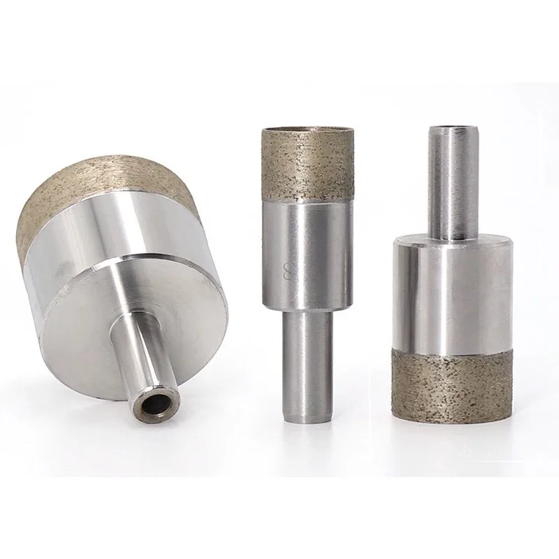 

3 ~ 130 мм спеченные алмазные корончатые сверла с прямым хвостовиком 10 мм для резки стеклянной плитки и керамики