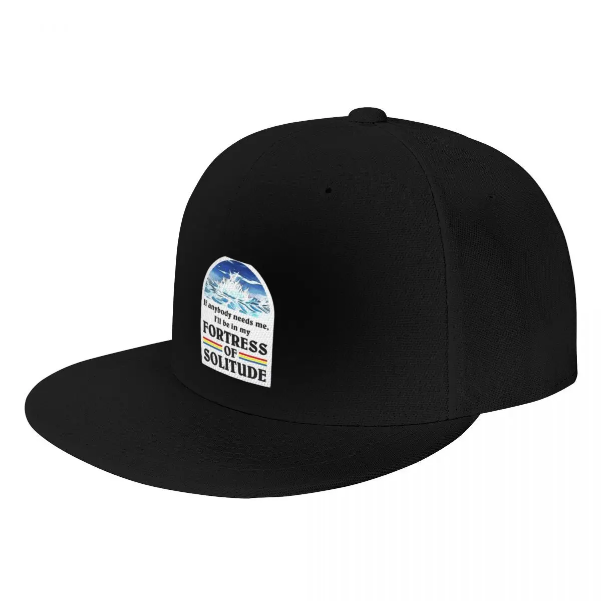 

Fortress of Solitude Baseball Cap Rugby Rave Male Women's