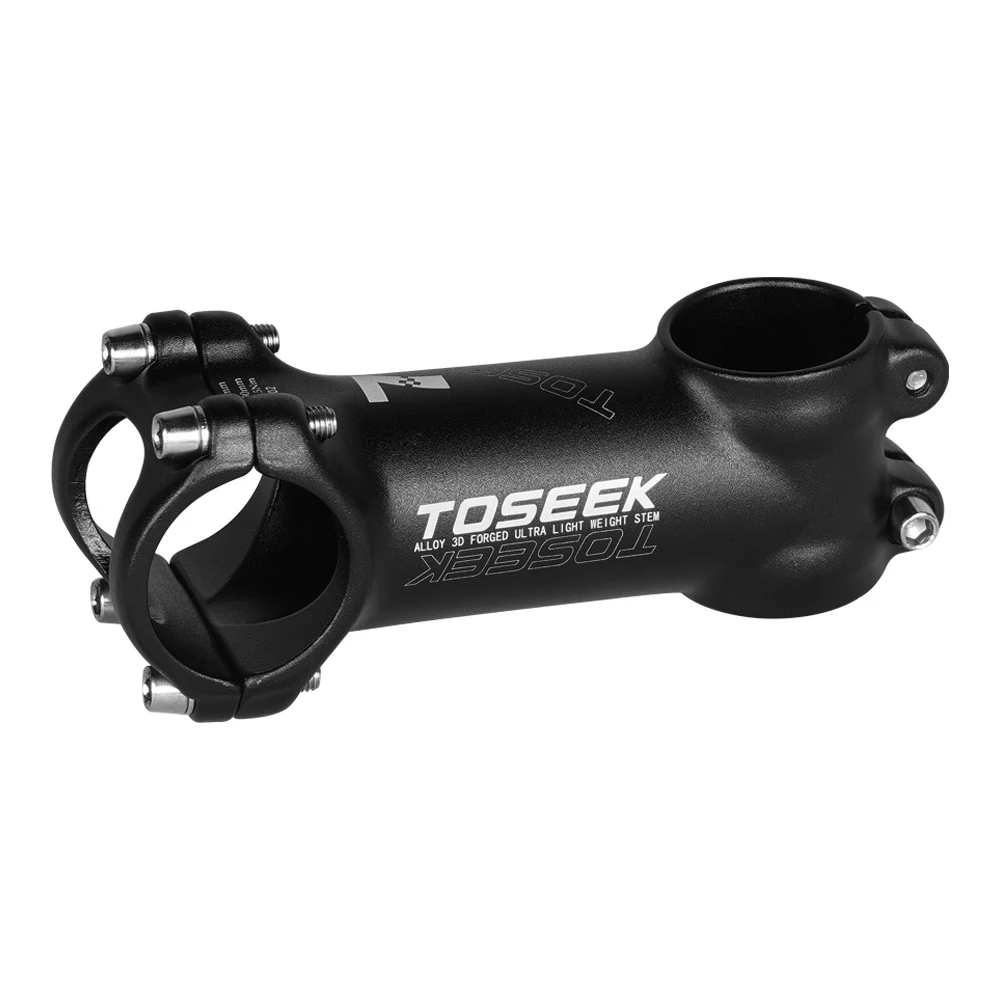 AliExpress TOSEEK Bicycle Handlebar Stem 60/70/80/90/100mm MTB Stem 28.6mm 31.8mm Negative Power Mtb Lightweight Road Bike Table