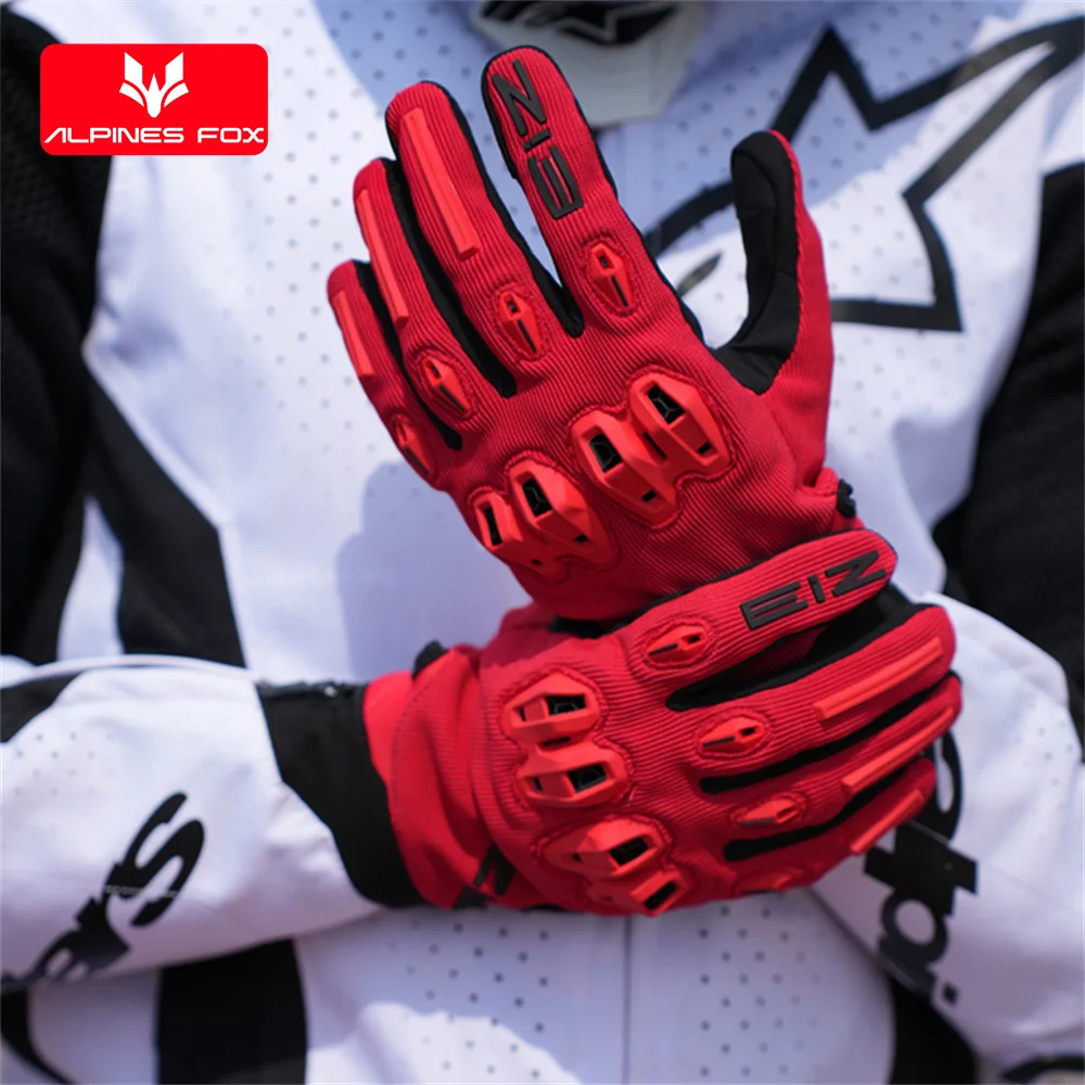 Motocross-Rennmotorrad-Handschuhe für Herren, Sommer, atmungsaktiv, Touchscreen, Moto Biker Guantes, Motorrad-Reitschutzausrüstung