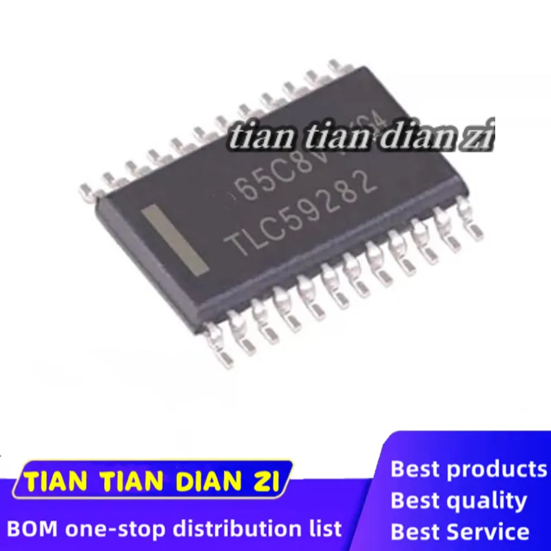 1pcs/lot TLC59282 TLC59282DBQR channel LED driver chip SMD SSOP24