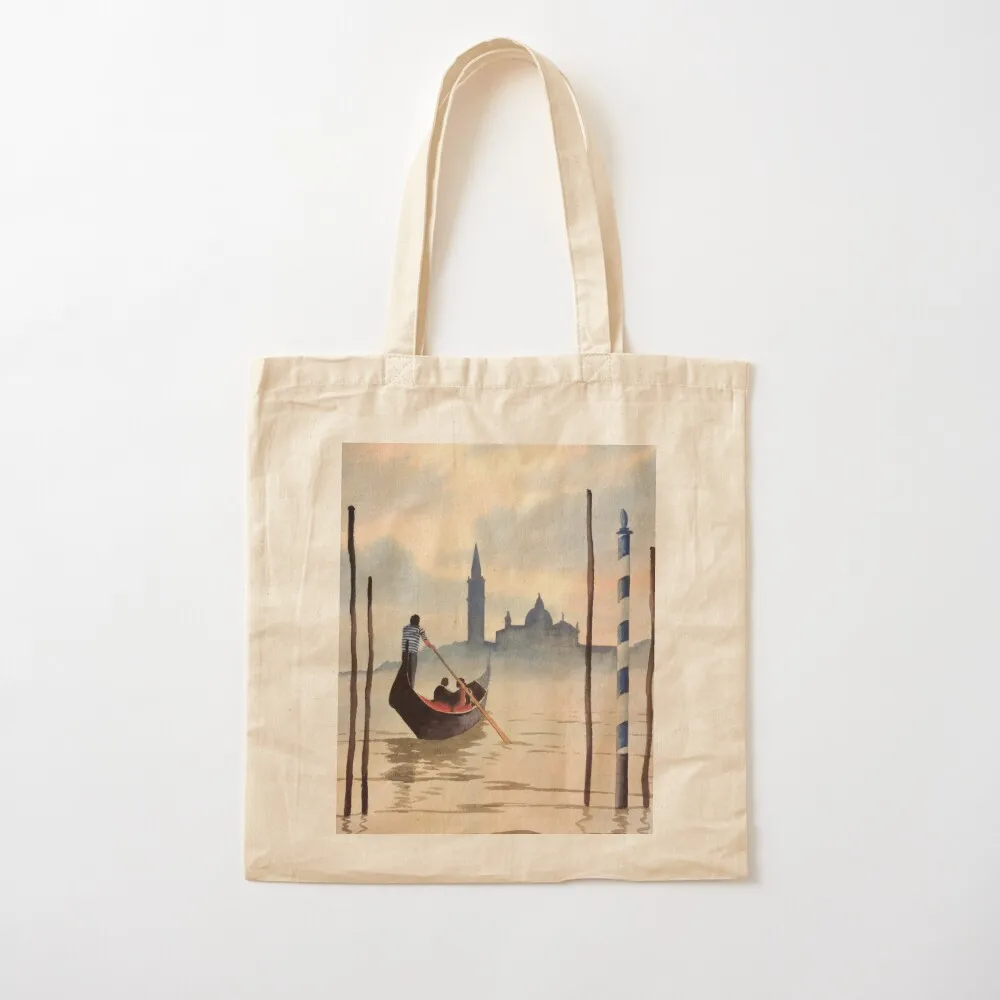 San Giorgio Island Venice Tote Bag Canvas Canvas shoulder bag Large bags for women canvas tote bag
