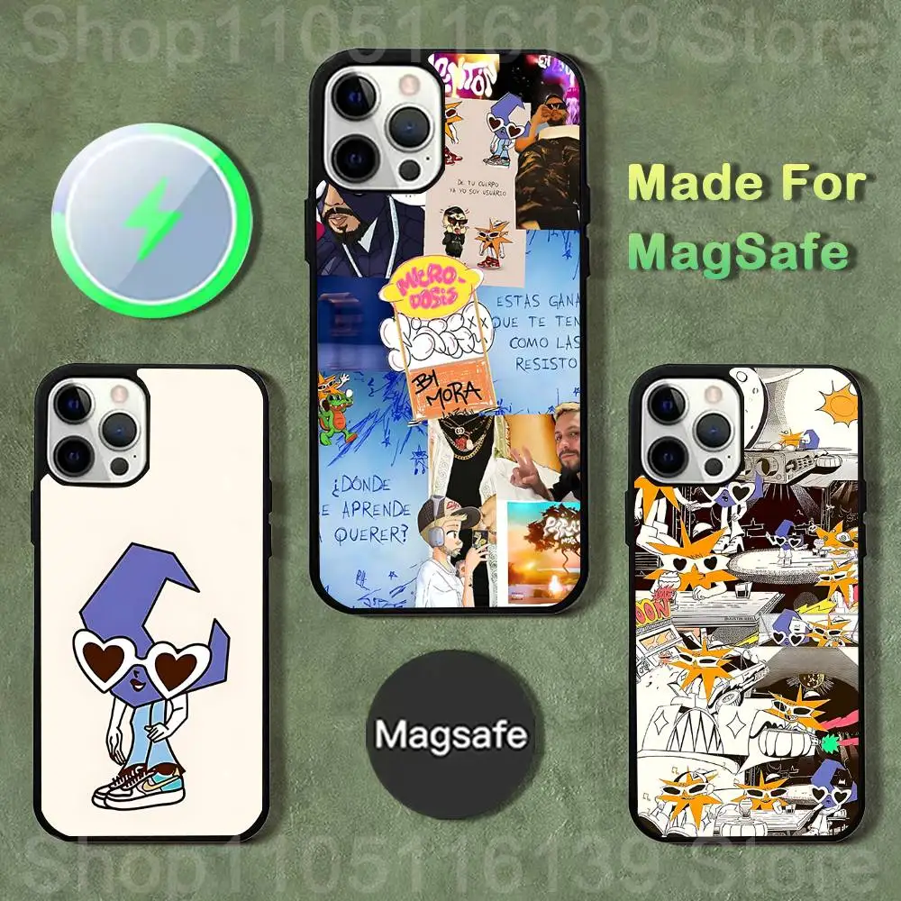 

M-Mora Estrella Singer Phone Case For iPhone 17,16,15,14,13,12,11,Pro,Max,Plus,Mini,SE4,E Magnetic Magsafe Wireless Charging