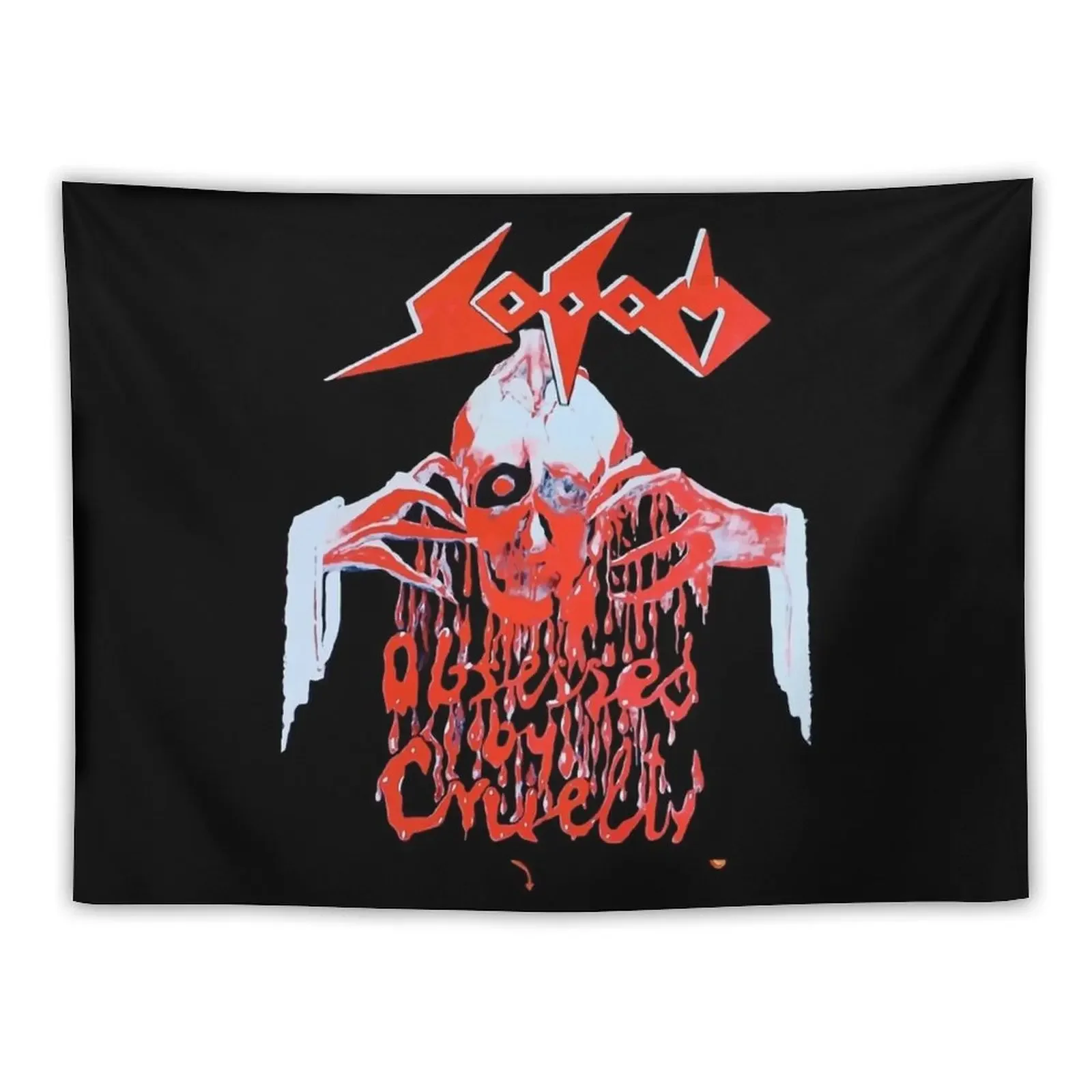 

Sodom obsessed by cruelty'86 thrash possessed celtic frost new Tapestry Cute Decor Tapestry