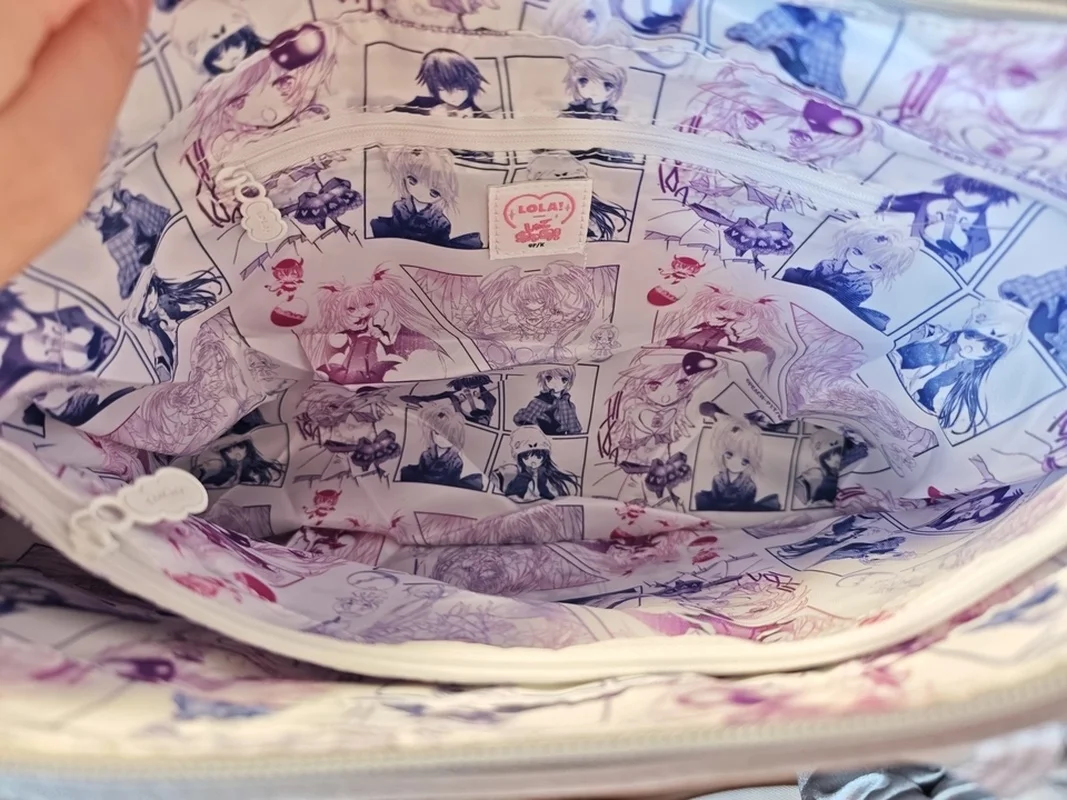 In Stock Genuine Shugo‑Chara Itabag Tote Bag Satin Ribbon Bow Large Capacity Shoulder Bag Hinamori Amu Tsukiyomi Ikuto Anime Bag