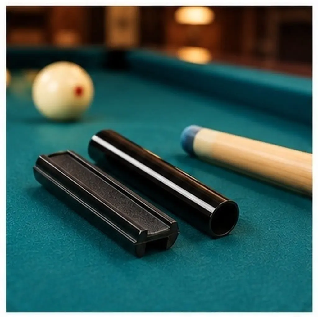 2Pcs Multifunctional Pool Cue Tip Sander Burnisher Shaper for Billiards Snooker Cue Maintenance Tip Reshaping Sanding Tool