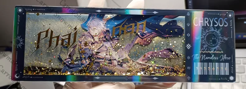 

Honkai: Коллеги Star Rail Phainon Ambitus PV Лазерный билет Короткое двухслойное качество изготовления зыбучих песков Украшение