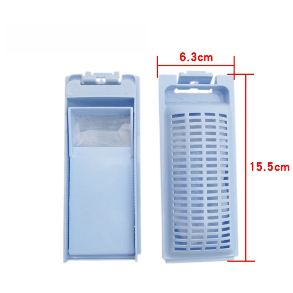 Filter net box for Haier washing machines built for repeated use with mesh structure that resists clogging and maintains airflow