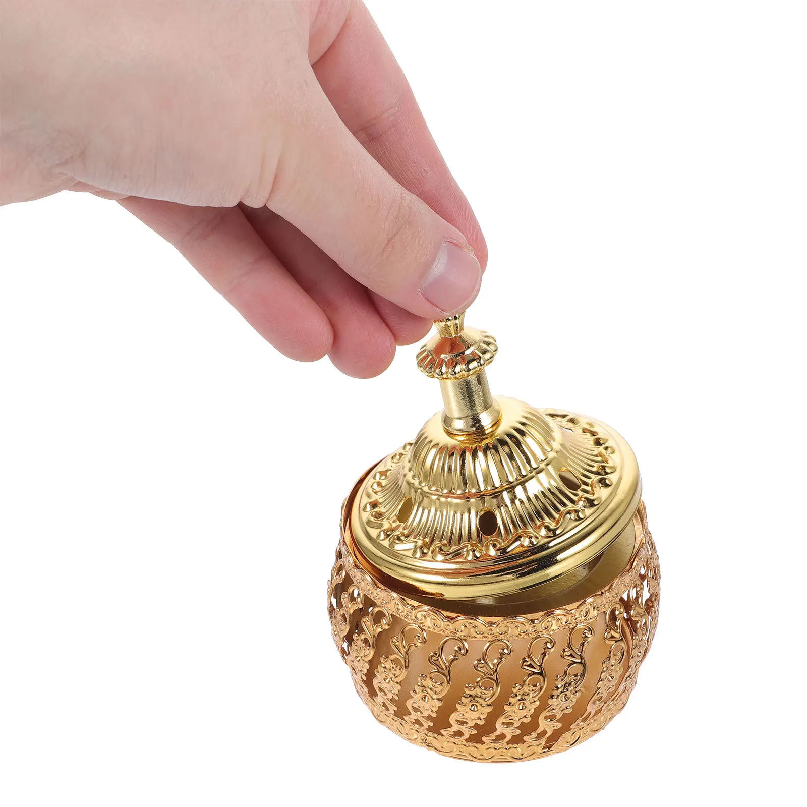 

Incense Burner Metal Vintage Cone Holder Home Decoration Aromatherapy Relaxation Suitable for Living Room Study