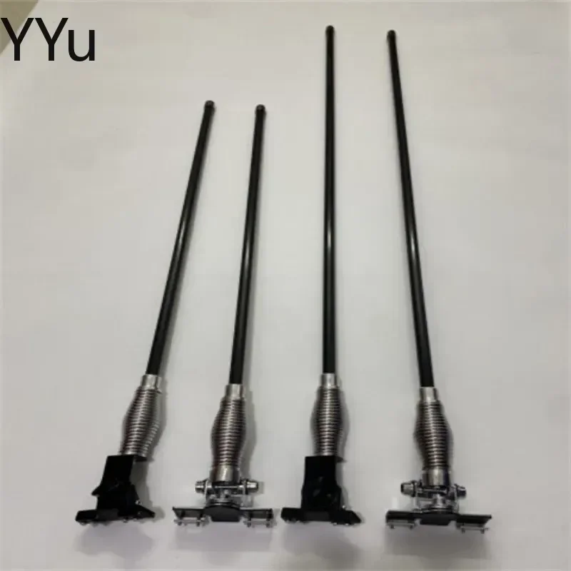 custom for Universal 85-117cm Bold Hard Rod Car Antenna Decorative Flag Pole for SUV Off-Road Vehicle Auto Clip Edge Modified