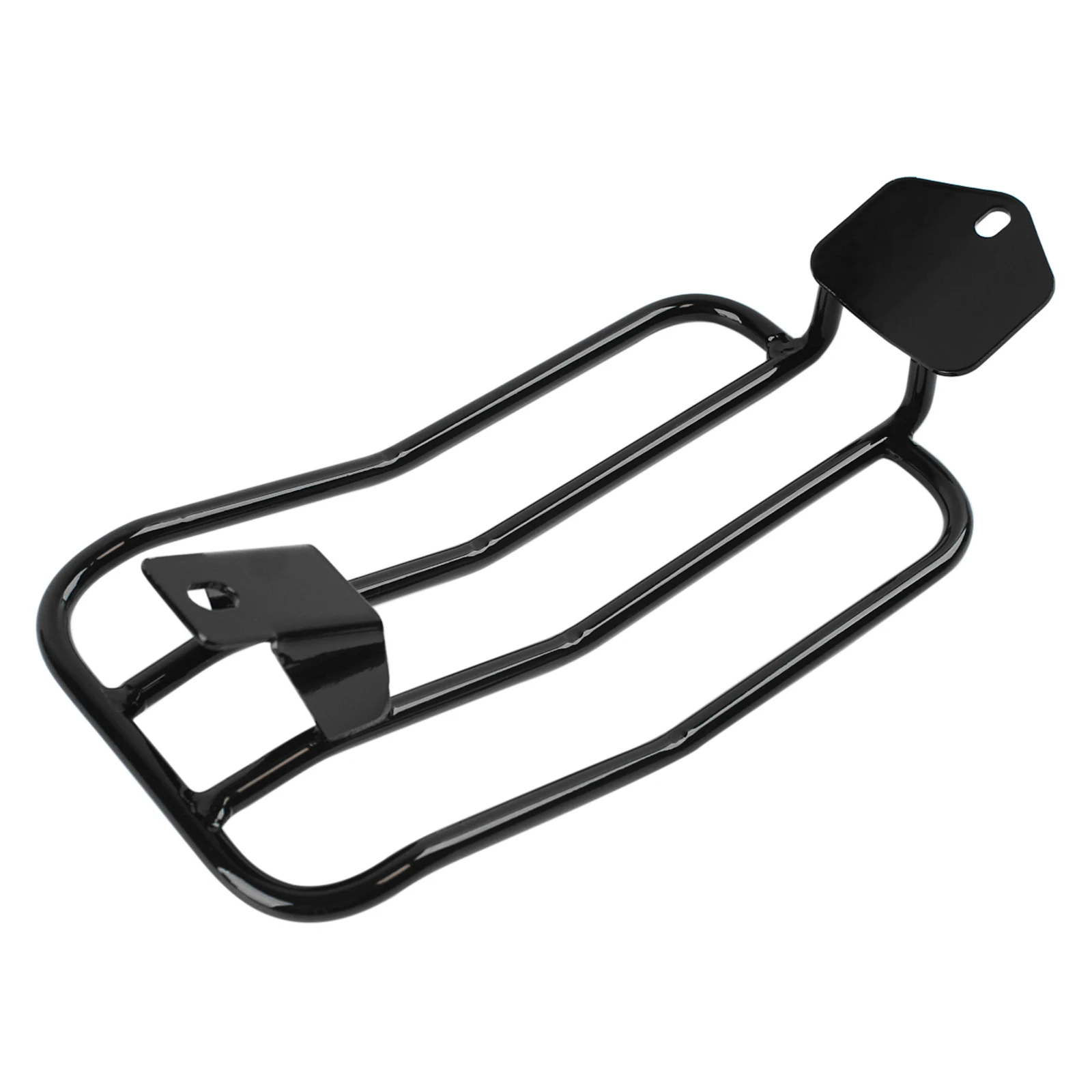 Motorcycle Black Heavy Duty Rear Luggage Rack Bracket Support Shelf For Honda Rebel 1100 / CMX1100 DCT ABS 2021-2023