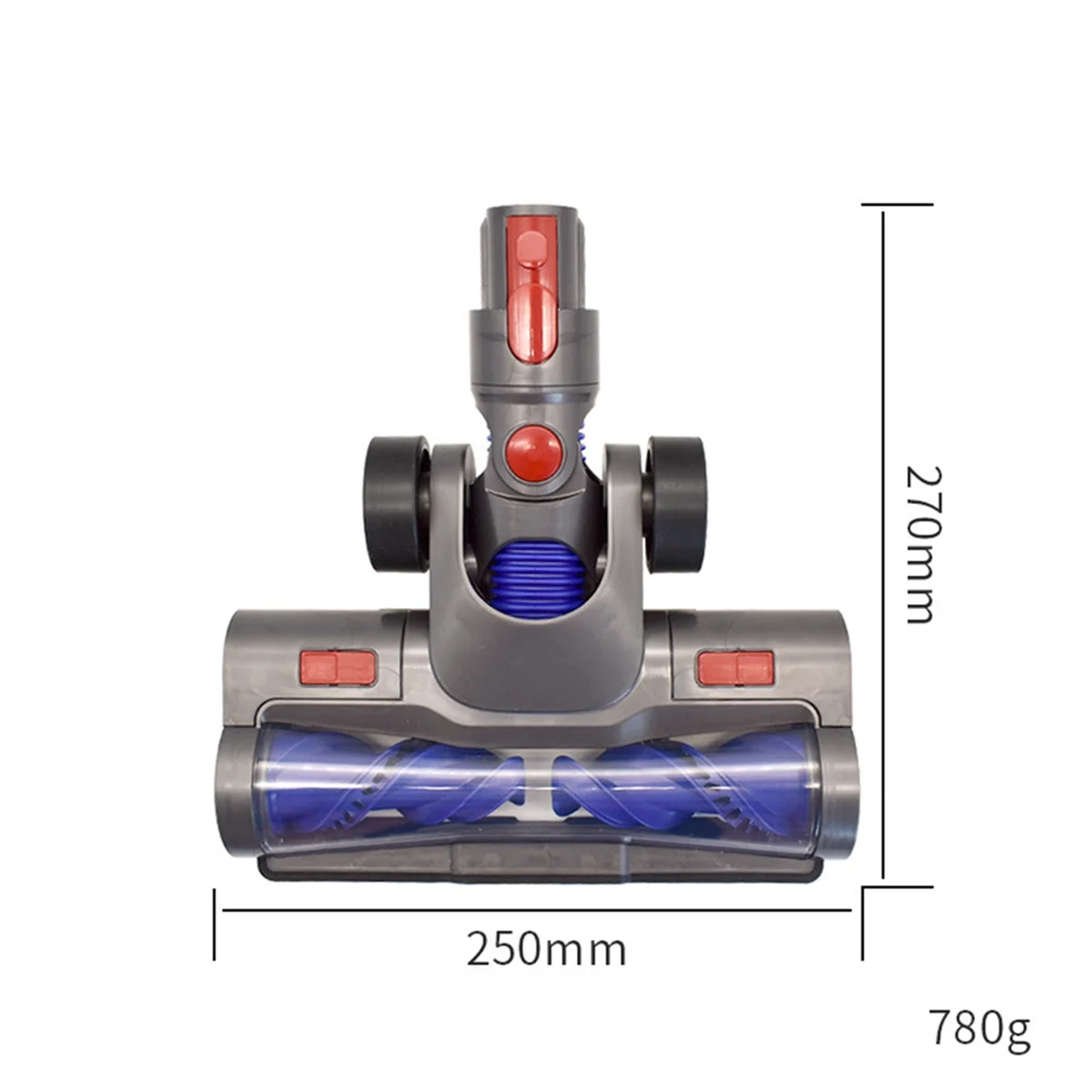 AUU-For V7 V8 V10 V11 V15 コードレススティック掃除機交換用床ブラシツールソフトローラークリーナー