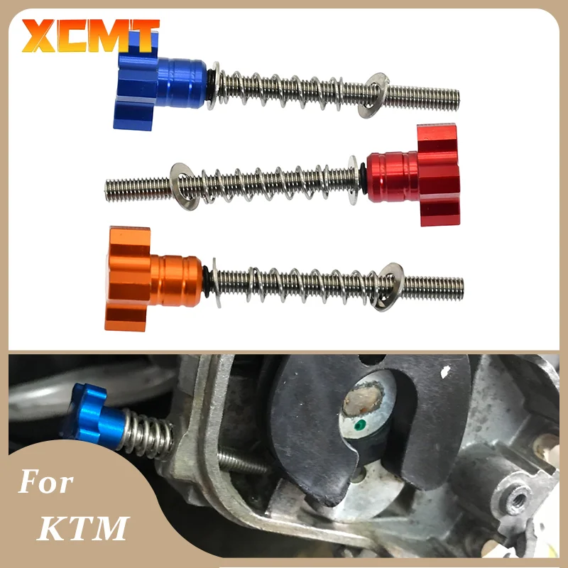 Motorcycles CNC Fuel Idle Speed Adjuster Screw For Husqvarna TE250i TE300i TX300i TE150i For KTM EXC XCW TPI 150-300 Tools Parts