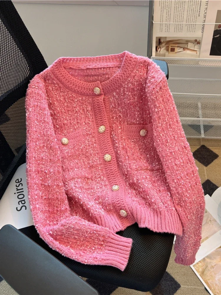 Sweater Women Winter Pullover Girls Sweater Oversize Knitting Tops Vintage Long Sleeve Fall Female Knitted Outerwear Warm Pull