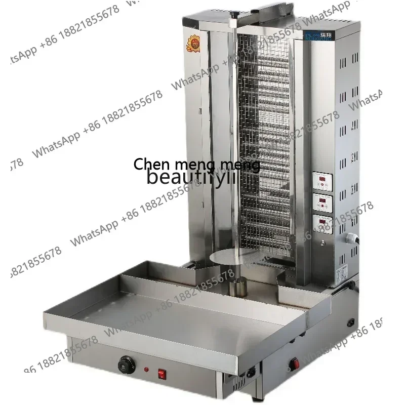 

FF Electric heating three-control barbecue machine automatic rotating Brazilian barbecue grill barbecue bibimbap machine
