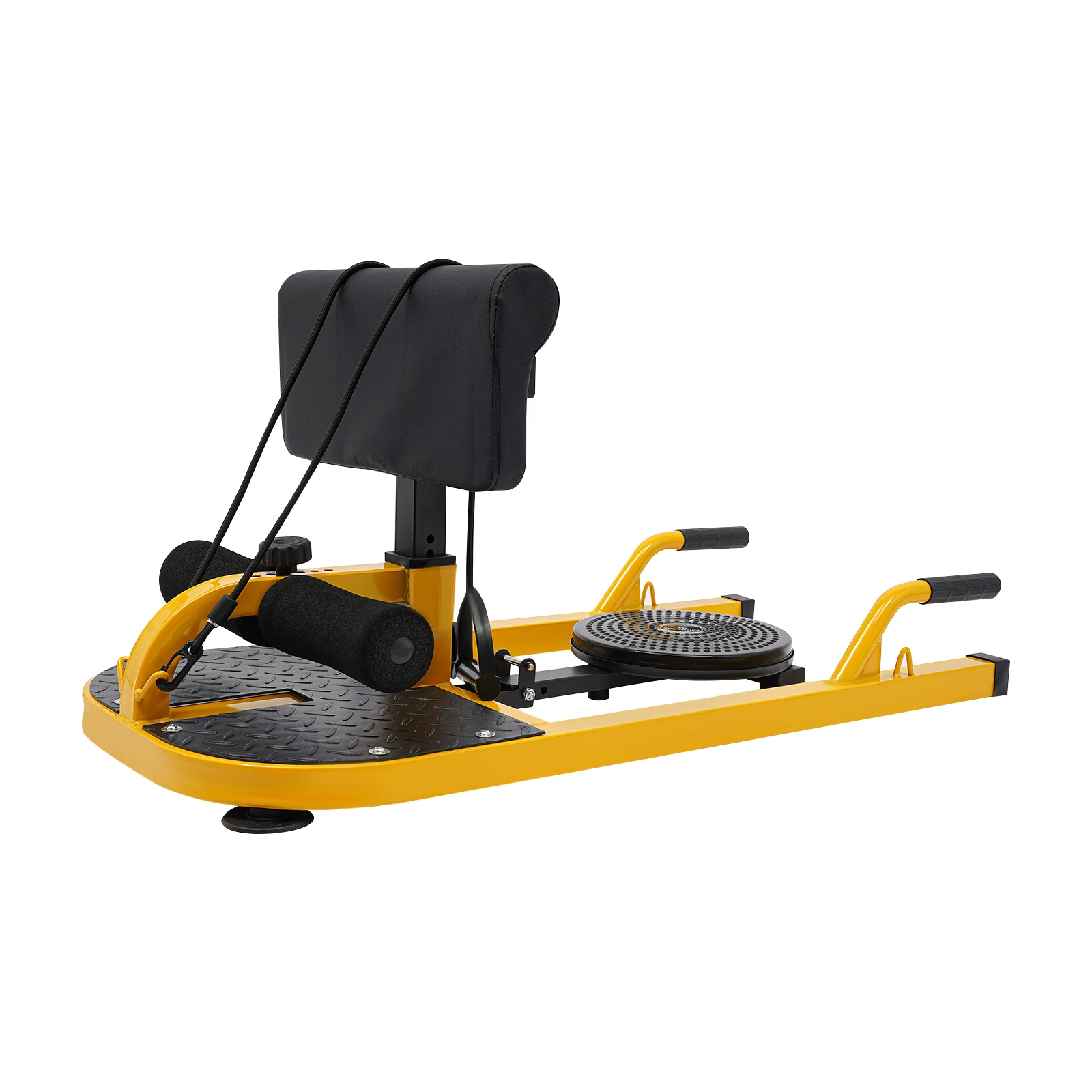 Machine de squat profond en acier moderne, mousse, PU, caoutchouc, plastique, outil de squat profond, Machine de squat profond réglable