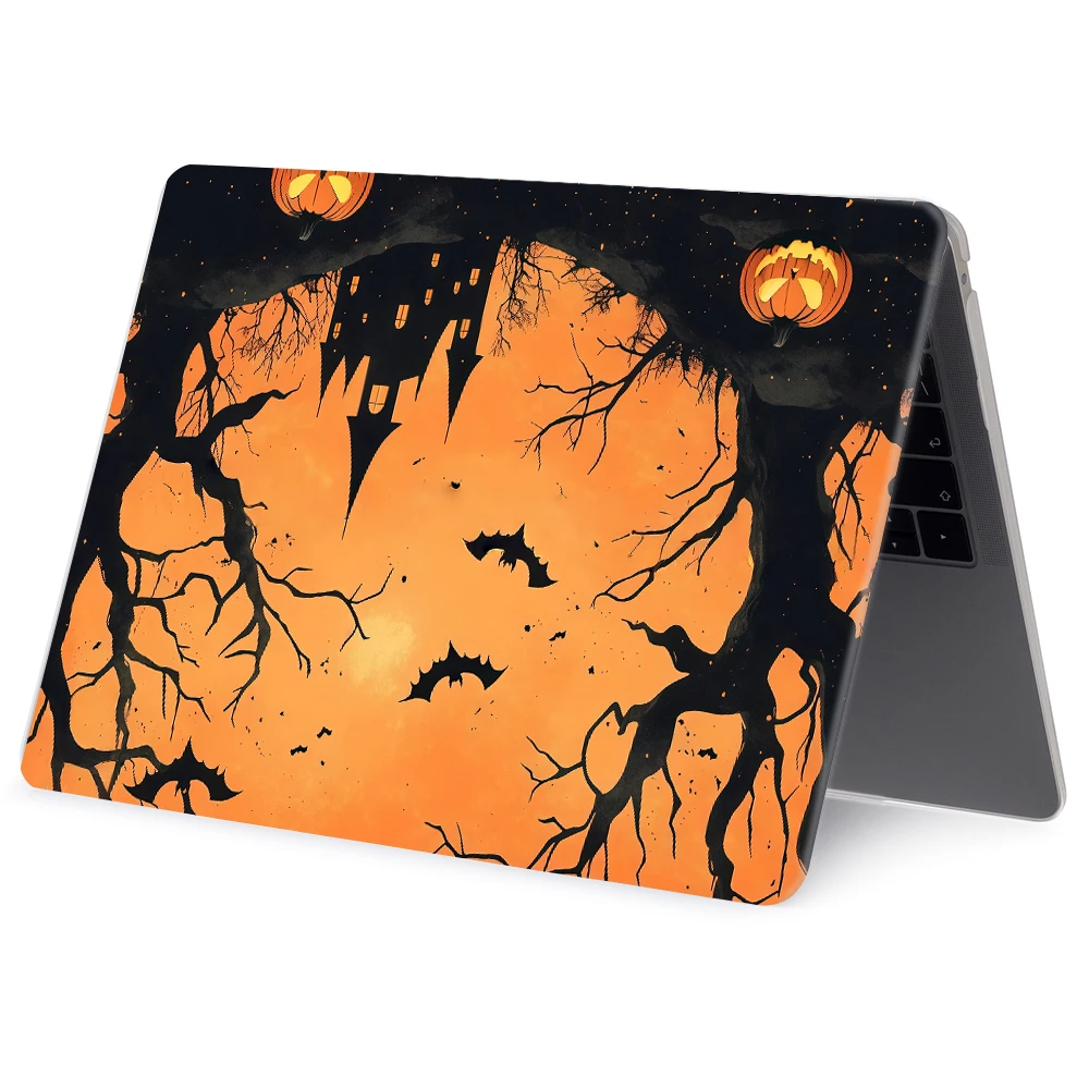 حافظة كمبيوتر محمول بتصميم Helloween لجهاز MacBook Pro 14.2 A2442 A2779 Mac book Air 13.3 M2 13.6 A2681 لجهاز MacBook 13 14 15 16 بوصة