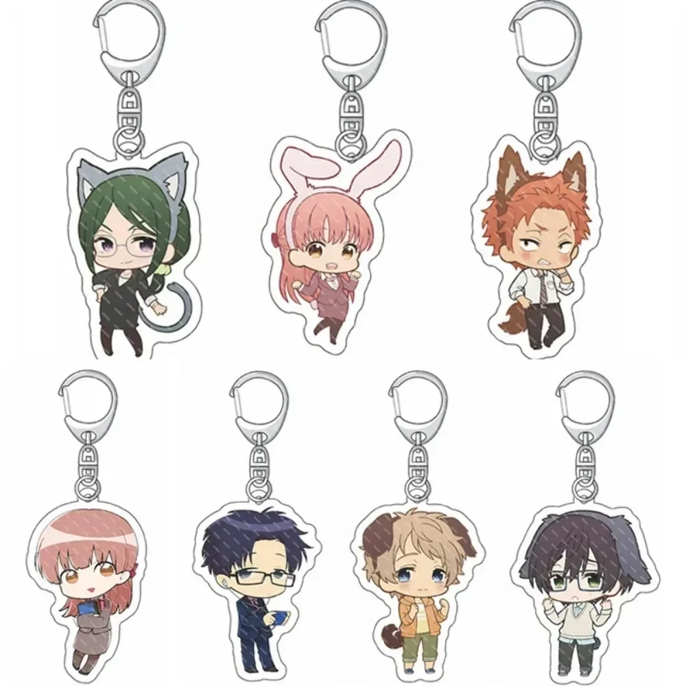 Новинка Аниме любовь Жесткий брелок акриловая фигурка момомоза наруми Nifuji хиротака кулон брелок для ключей фанаты подарок