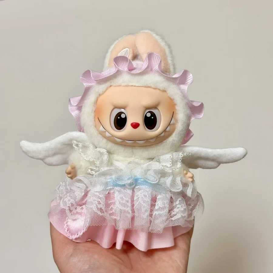 Accesorios de vestido de princesa Labubu, diseñador de moda adecuado para V1 V2 V3, colgante Labubu, regalo de cumpleaños de moda con personalidad bonita