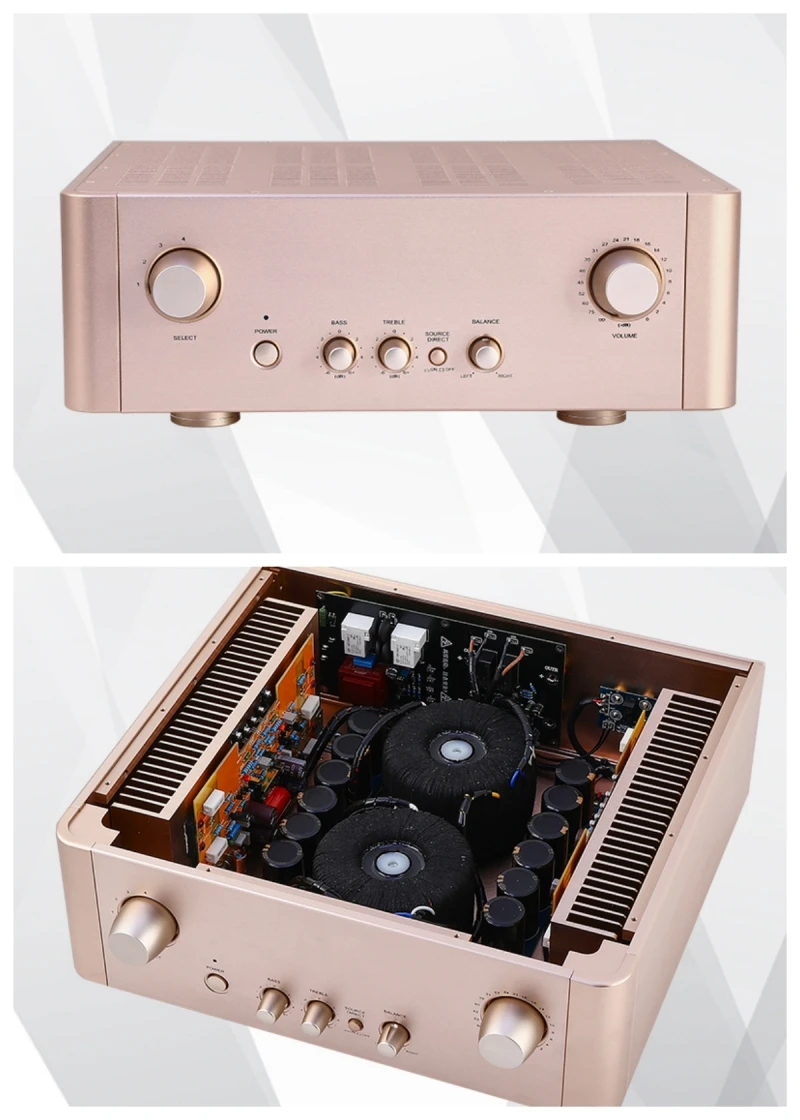 New PM90 front and rear stage combined 2.0 power amplifier with high fidelity HiFi fever level household high-power