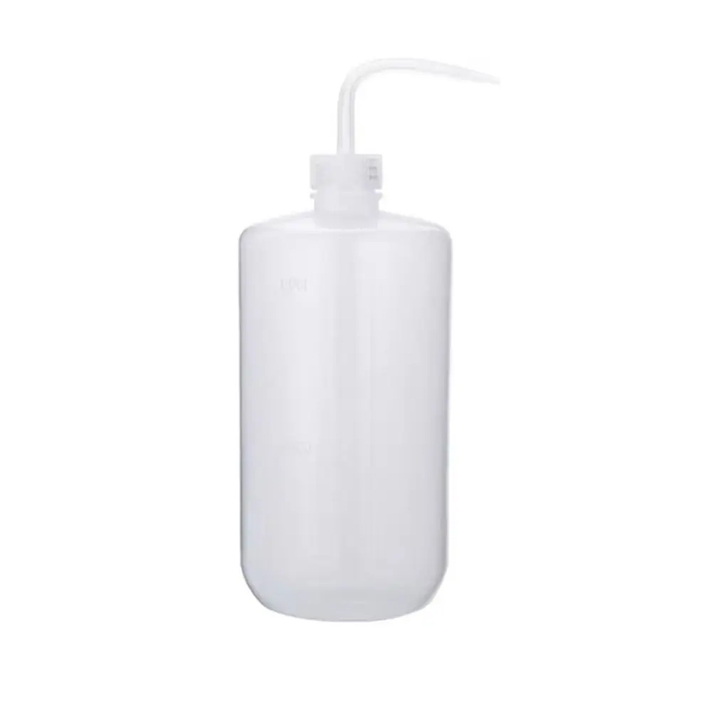 1Pcs Washing Clean Wash Bottle Measurement Plastic Laboratory Measuring Bottles White 250/500/1000ml Tattoo Squeeze Bottle