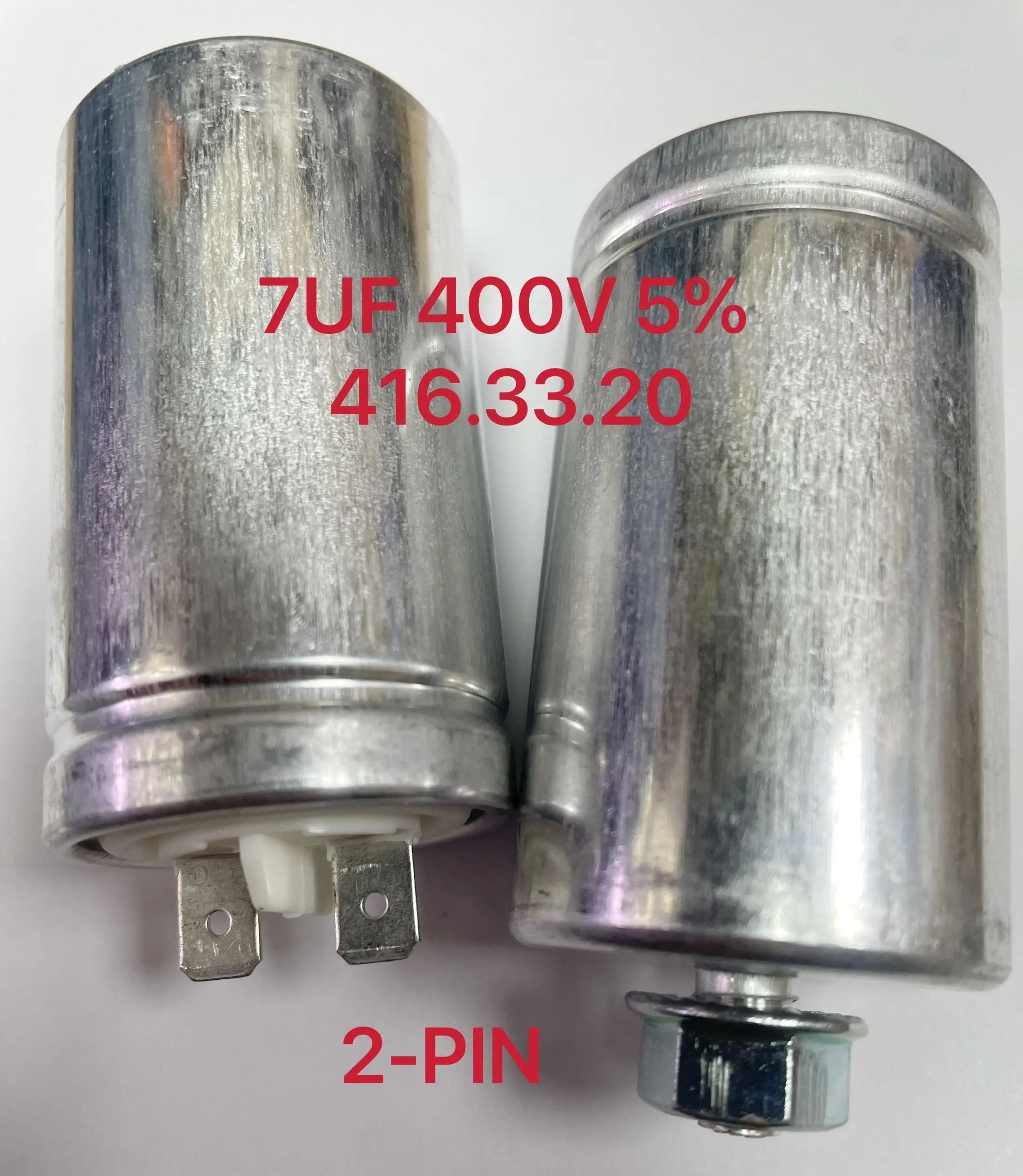 1PCS/LOT 7UF 400V AC 416.33.20 416332064 5% Coupling Oil-Immersed Capacitor, 35mm * 60mm in Size, 2-pin or 4-pin,