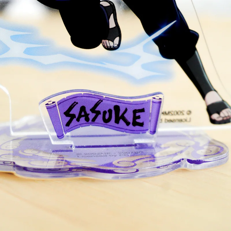 NARUTO Uchiha Sasuke Haruno Sakura Oficjalnie Autoryzowane Akrylowe Podstawki z Motywem Chińskiej Drużyny nr 7