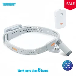 TDOUBUY Spot LED Dental Dental Light 5W High Brightness Headlamp For Pet Hospital, Beauty Salon, Headband Adjustable KD-205AY-4