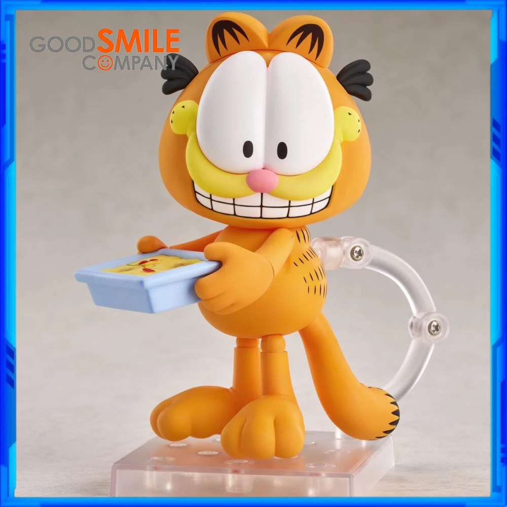 Auf Lager Original Good Smile Nendoroid 2638 The Garfield Show Garfield GSC Anime Actionfiguren Modellspielzeug
