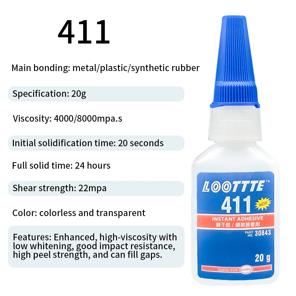 20 ml Sofortkleber, starker Kleber, universeller multifunktionaler, schnell trocknender Kleber für Harz, Keramik, Metall, Glas, Heim-Sofortkleber