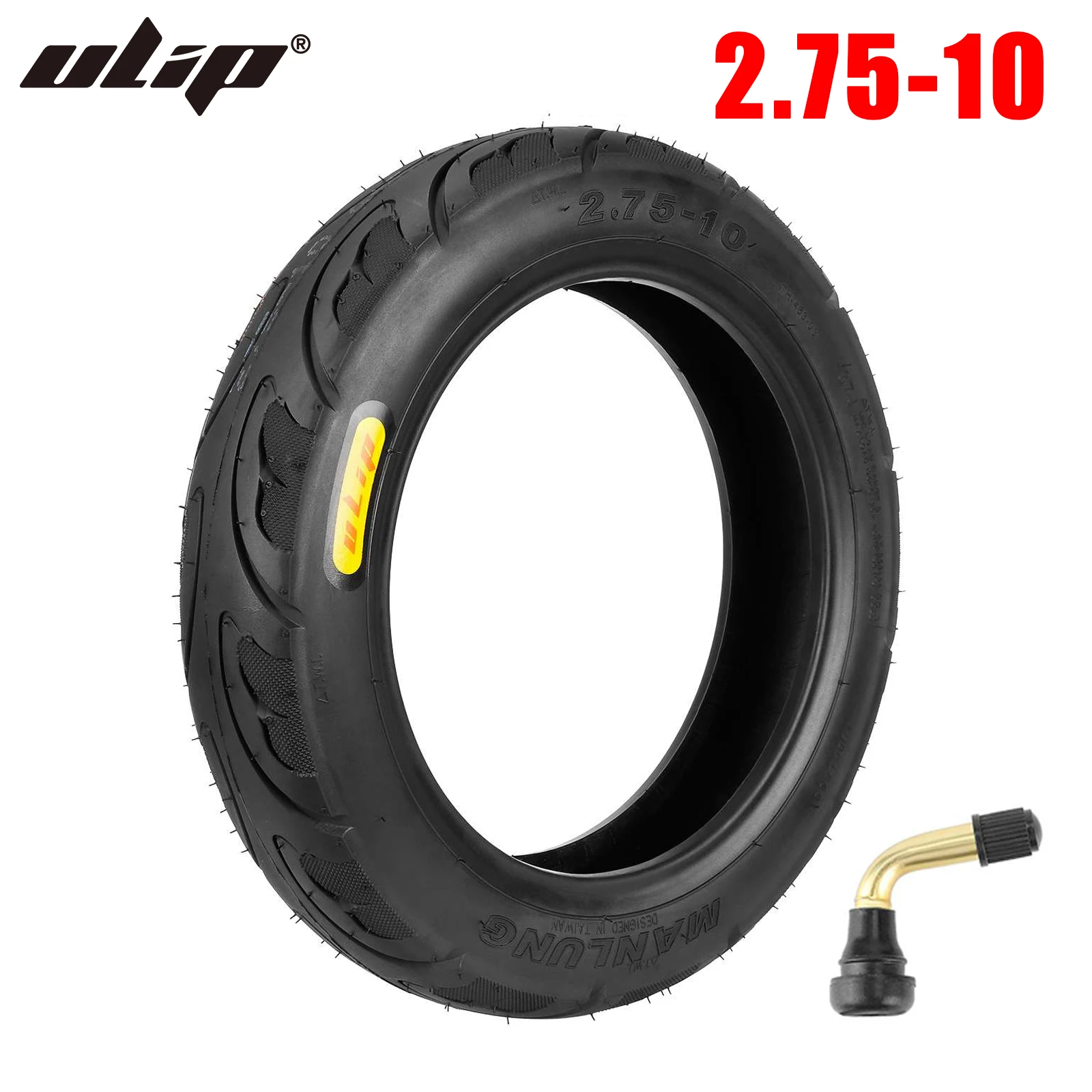 E-Scooter Thickened Tubeless Vacuum Tire 2.75×10 Motorcycle E-Bike Front Rear High Quality Tire With 10-Inch Rim Replacement