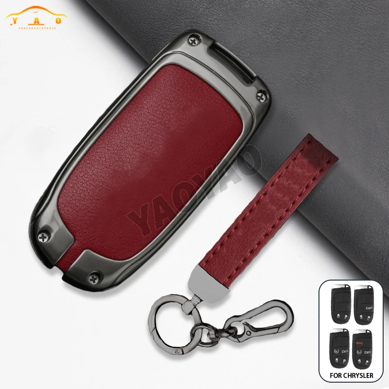 

Protective Key Case Cover Fob for Jeep Renegade Compass Grand Cherokee for Chrysler 300C Wrangler Dodge Car Accessaries