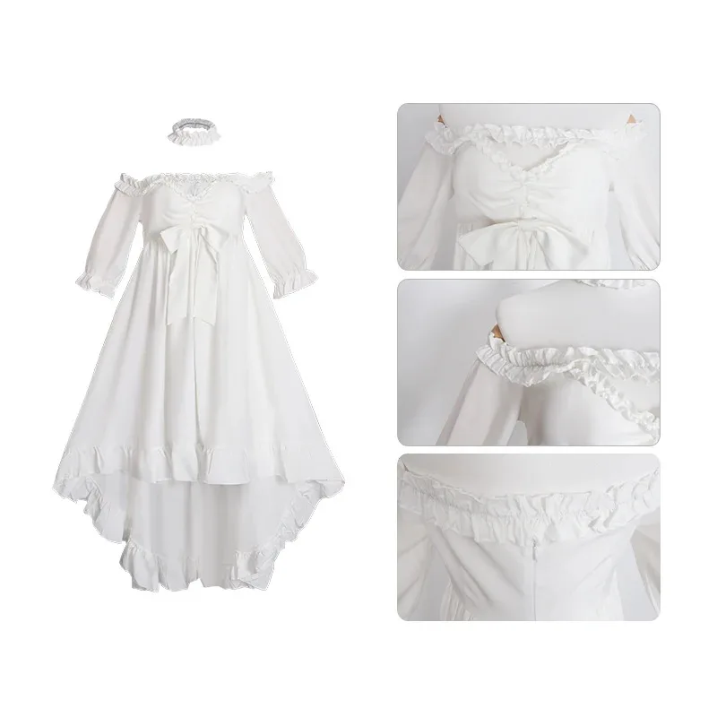 تاريخ لايف كورومي توكيساكي ثوب النوم تأثيري حلي مثير أنيمي ملابس خاصة الملابس الداخلية فستان حفلة الهالوين دور ؛ 3'f ، 6 ؛ t.8' #4