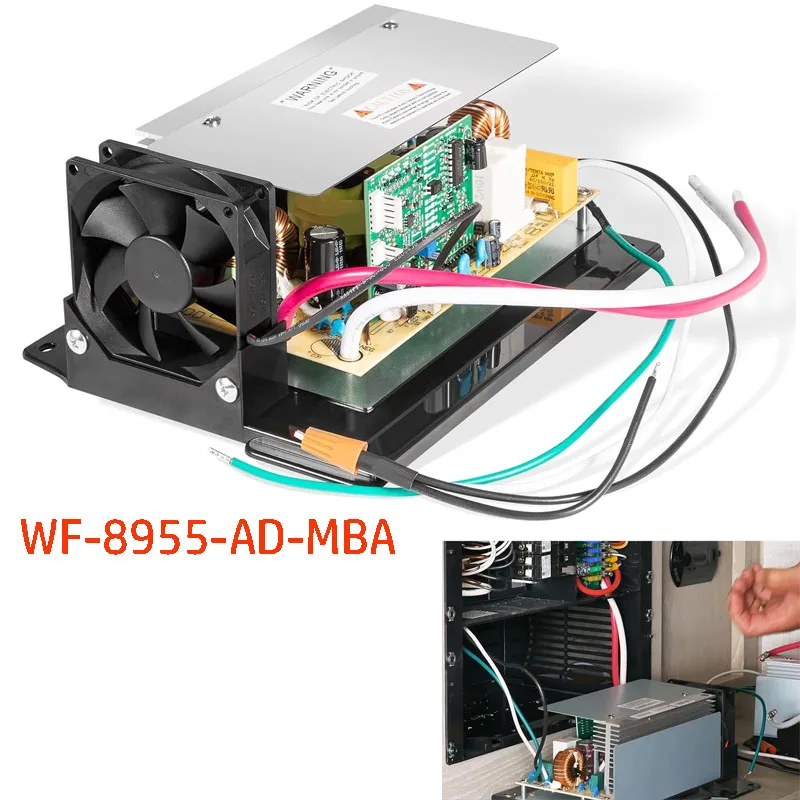 WF-8955-AD-MBA RV Power Converter Main Board Assembly 55 Amp Fits for RV Trailer Camper WF- Series Converters, for Parallax