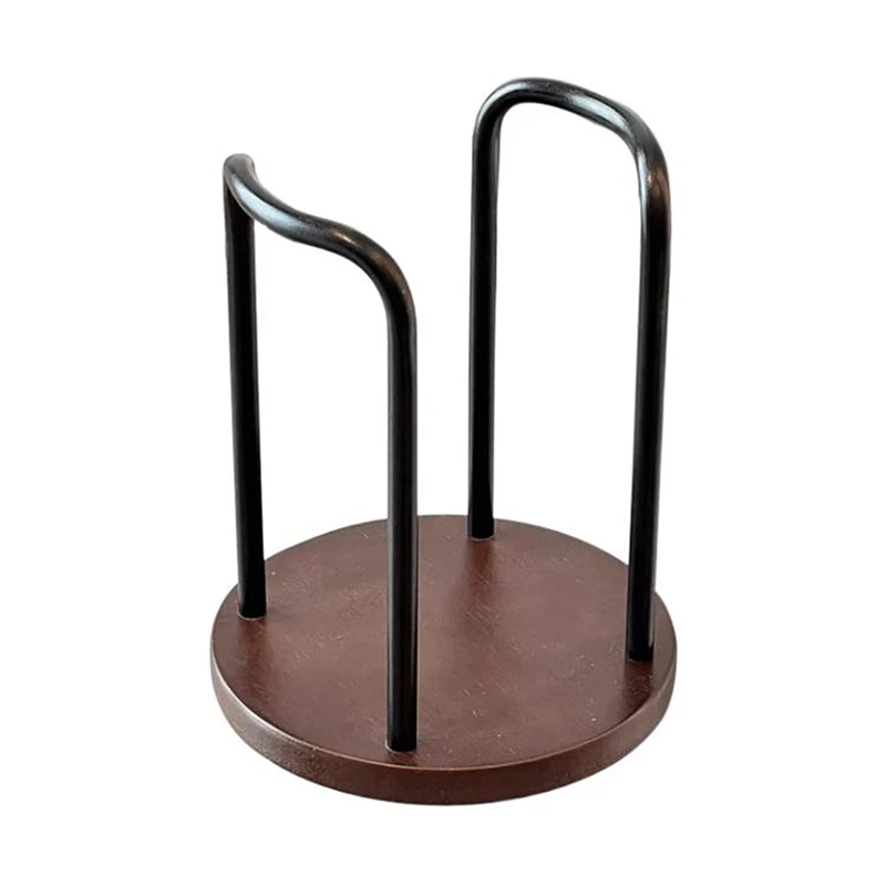 

NEW Wooden Paper Cup Holder For Disposable Cups Desktop Coffee Table Storage Shelf Tea Mug Organizer Kitchen Office Accessory